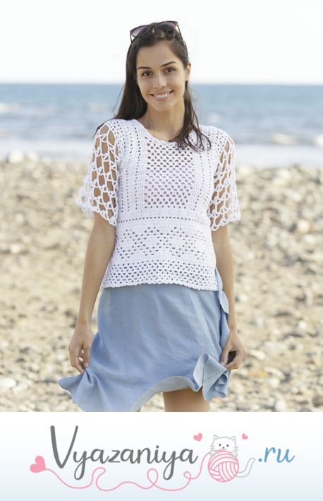 Топ: Летнее кружево