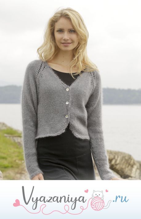 Кофточка «Бриллианты и Жемчуга»