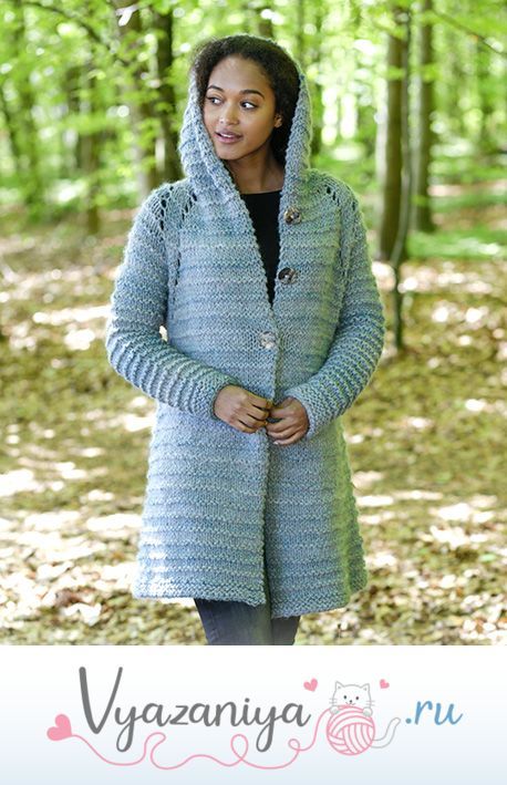 Жакет-пальто с капюшоном «Reine»