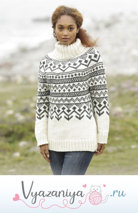 Теплый свитер «Black Ice»