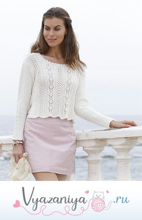 Ажурная кофточка Рандеву