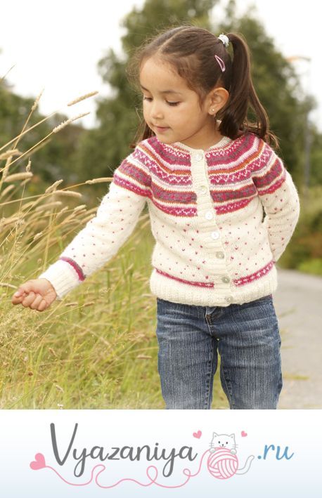 Жакет: Красивый цветок