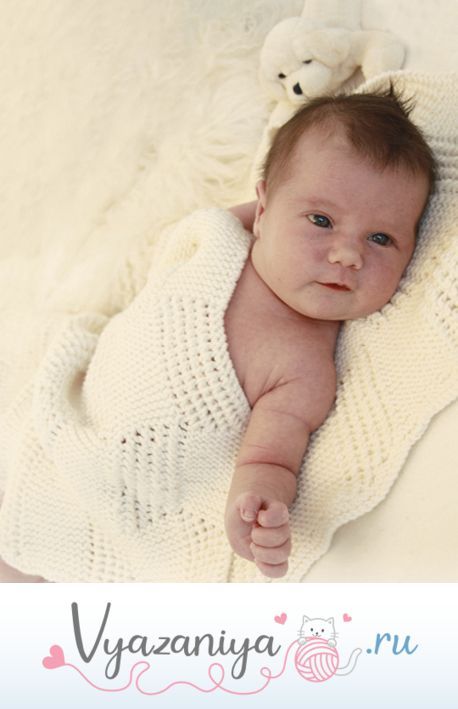 Одеяло для новорожденного: Тучка