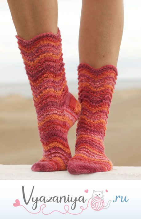 Носочки: Вишневый джем