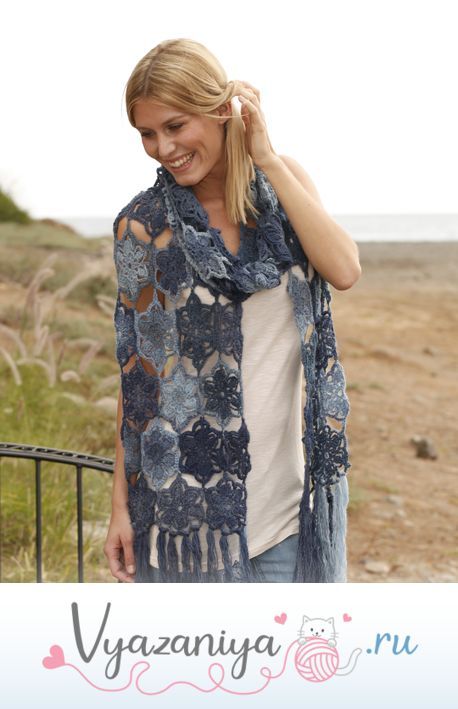 Шарф крючком: Ловец Снов