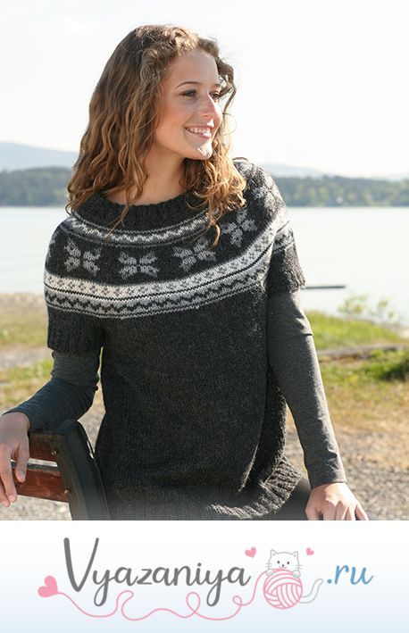 Жакет и джемпер: Зимние бабочки