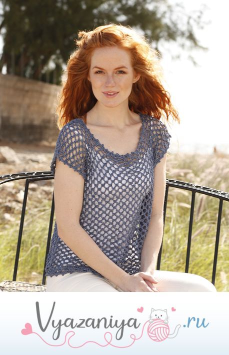 Топ из вискозы: Florette