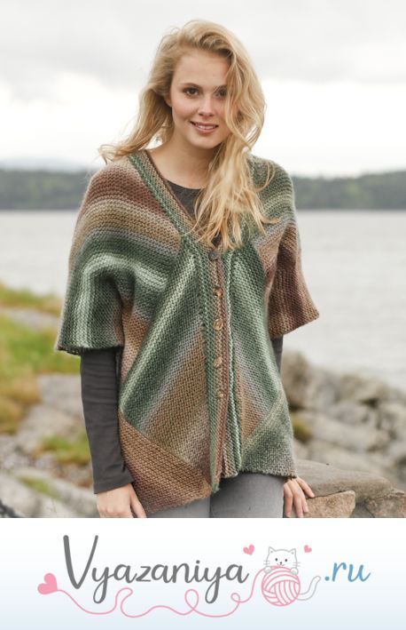 Кофта в технике домино: Лесная Принцесса