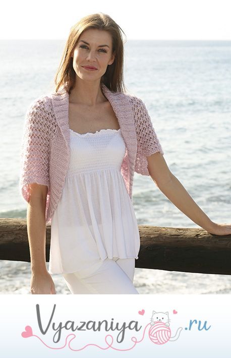 Болеро на лето спицами