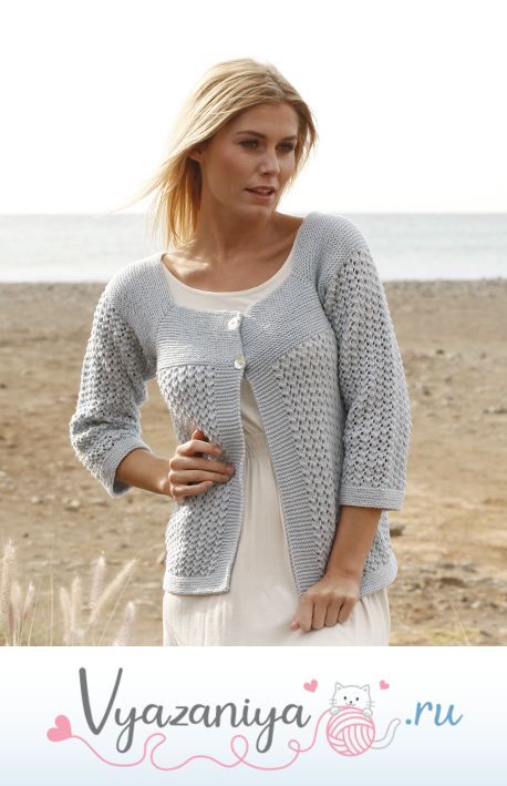 Весенний жакет Волны