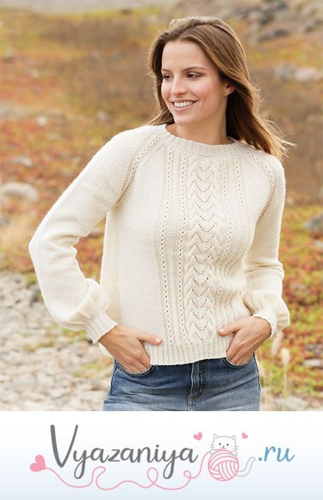 Джемпер «Знаки весны»