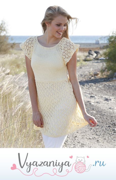 Топ с регланом спицами: Анетт
